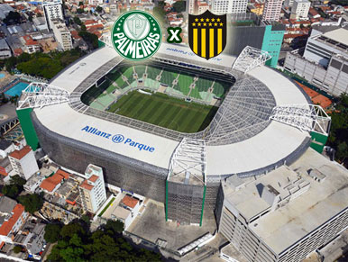 Pré-jogo Palmeiras x Peñarol