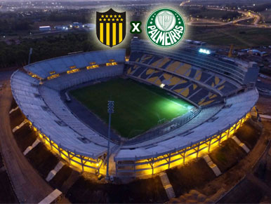 Pré-jogo Peñarol x Palmeiras