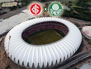 Pré-jogo Internacional x Palmeiras