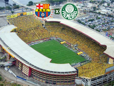 Pré Jogo Barcelona-EQU x Palmeiras