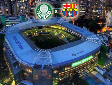 Pré-jogo Palmeiras x Barcelona