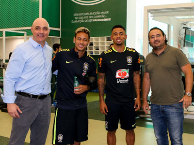 Gabriel Jesus e Neymar