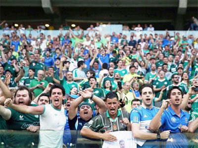 Torcida do Palmeiras no Allianz Parque