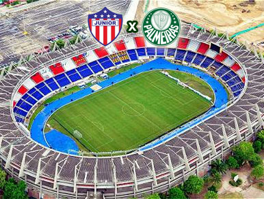 Pré-jogo Junior de Barranquilla x Palmeiras