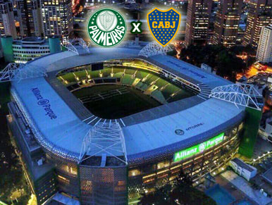 Pré-jogo Palmeiras x Boca Juniors