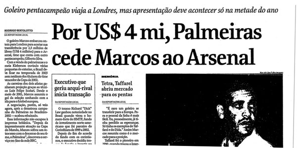 Folha - Marcos