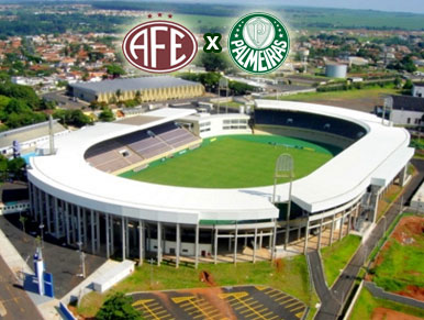 Pré-jogo Ferroviária x Palmeiras