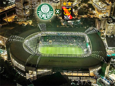 Pré-jogo Palmeiras x Melgar