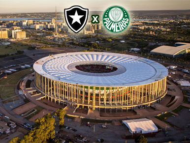 Pré-jogo Botafogo x Palmeiras