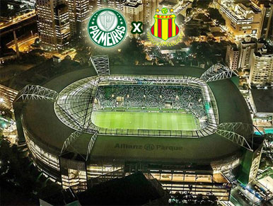 Pré-jogo Palmeiras x Sampaio Corrêa