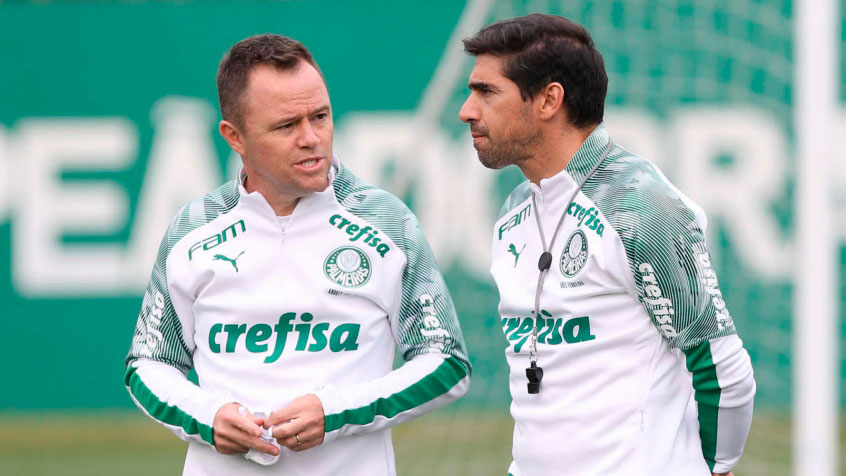 Abel Ferreira e Andrey Lopes