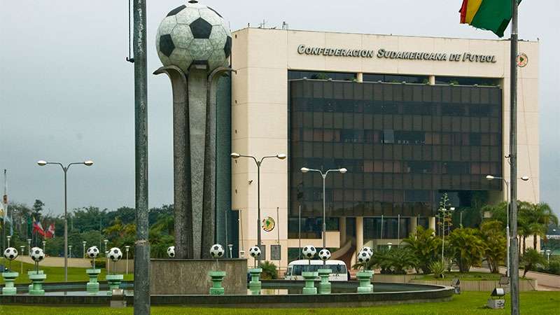 Sede da Conmebol, em Asunción, Paraguai