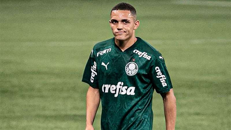 Atacante Marcelinho, do sub-20 do Palmeiras