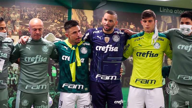 TV Palmeiras mostrou os bastidores da vitória sobre o Fluminense