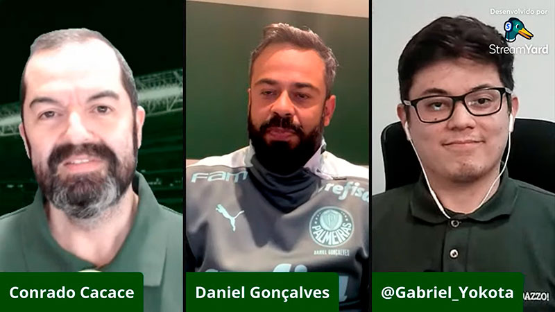 Daniel Gonçalves, coordenador científico da SE Palmeiras, em entrevista exclusiva ao Verdazzo