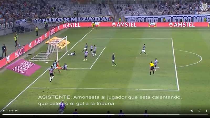 Conmebol divulga áudios do VAR no gol do Palmeiras; “invasão” de Deyverson foi analisada.