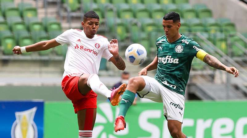 Palmeiras empata com o Internacional e é eliminado do Campeonato Brasileiro Sub-20.