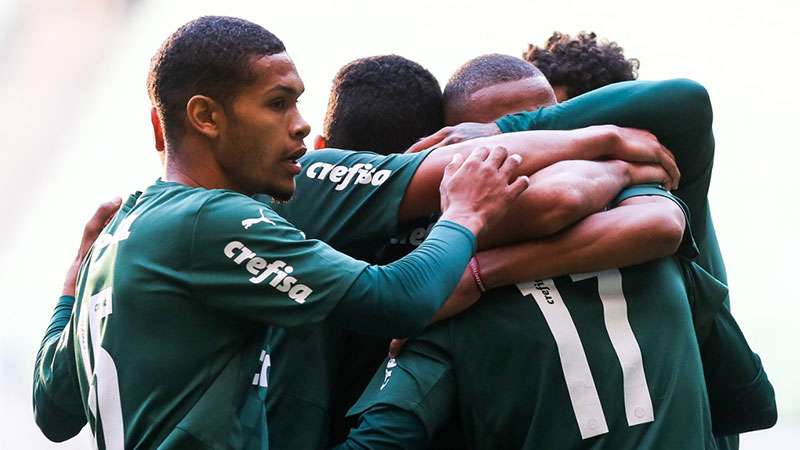 Sub-20 do Palmeiras vence Santos e se classifica às semifinais do Paulista.