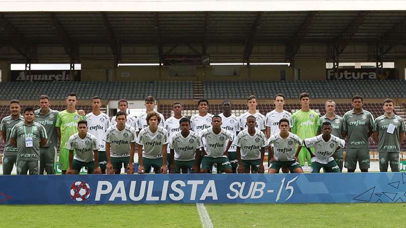 Sub-15 do Palmeiras é eneacampeão Paulista.