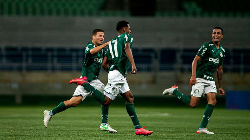 Pelo Paulista Sub-20, Palmeiras abre vantagem na final contra o Mirassol.