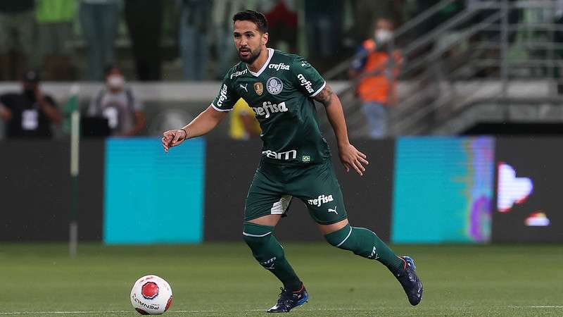 Luan em jogo do Palmeiras contra a Ponte Preta, durante partida válida pela primeira rodada do Paulistão 2022, no Allianz Parque.