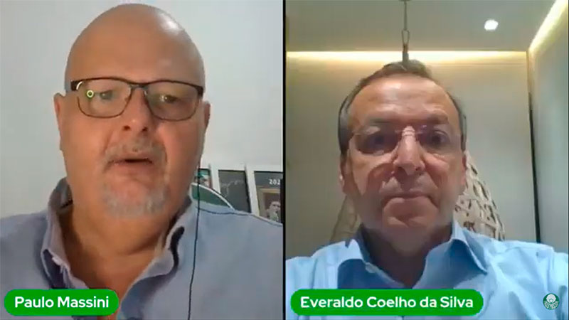 “Atacando em várias frentes”, Everaldo Coelho, diretor de marketing do Palmeiras, faz promessas e deseja 100 mil sócios Avanti até o final do ano.