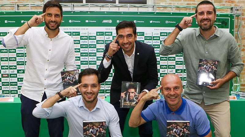 Lançamento do livro de Abel Ferreira e sua comissão técnica: 