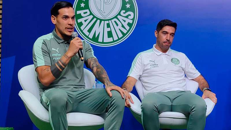 Gómez fala sobre a importância de ganhar o Paulista e destaca mentalidade vencedora do Palmeiras.