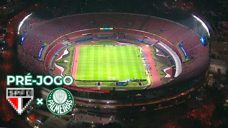 Qual canal vai passar o jogo do SÃO PAULO X PALMEIRAS hoje (05/07