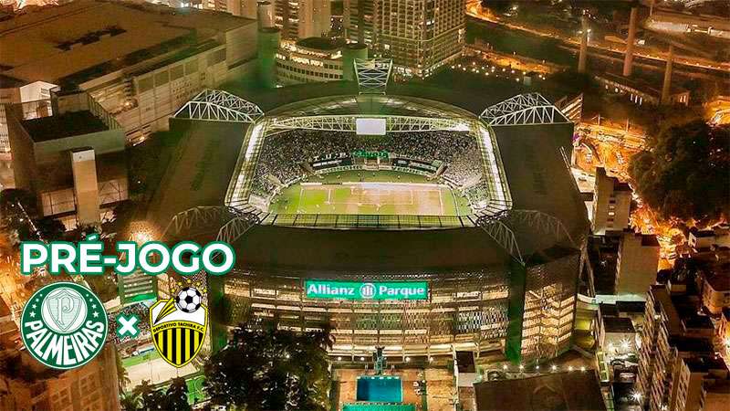Pré-jogo Palmeiras x Deportivo Táchira