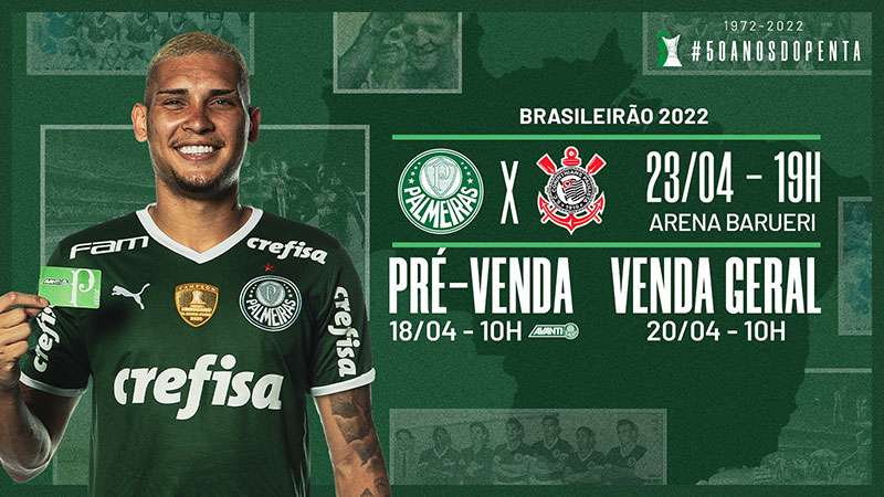 Ingressos para o Derby em Barueri começam a ser vendidos nesta segunda-feira.