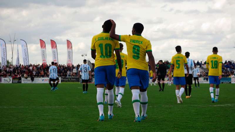 Endrick e Luis Guilherme brilham em conquista de título da Seleção Brasileira Sub-17.