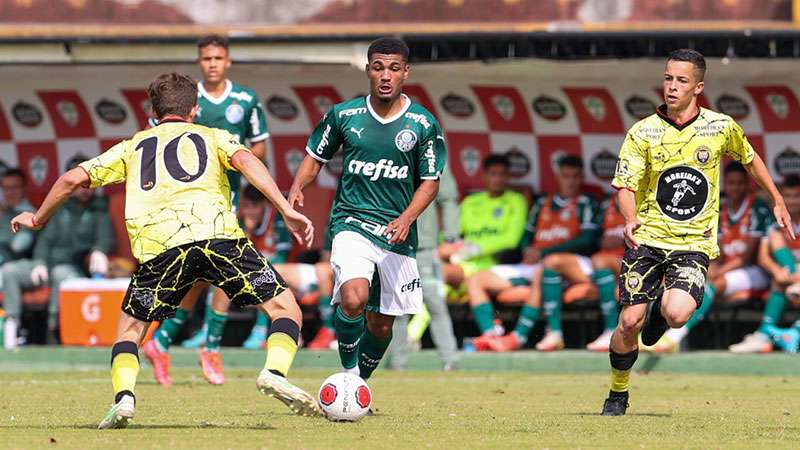 Kauan Santos marca, e Sub-20 do Palmeiras vence Joseense no Campeonato Paulista.