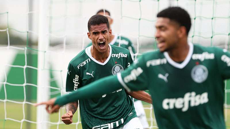 Palmeiras vence Penapolense e mantém o 100% na 2ª fase do Campeonato Paulista Sub-20.