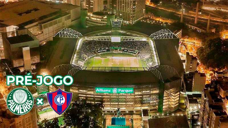 Pré-jogo Palmeiras x Cerro Porteño