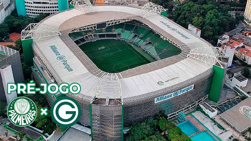 PALMEIRAS X GOIÁS, PRÉ JOGO AO VIVO