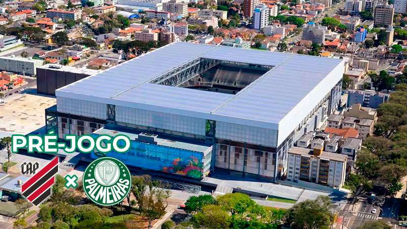 Pré-jogo Athletico-PR x Palmeiras