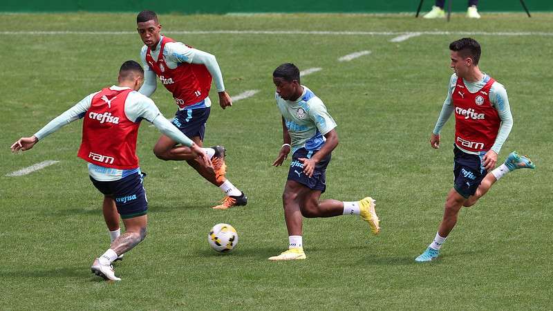 Palmeiras se reapresenta com treino técnico após classificação à