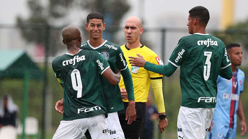 Palmeiras estreia com goleada na Copa do Brasil Sub-20.