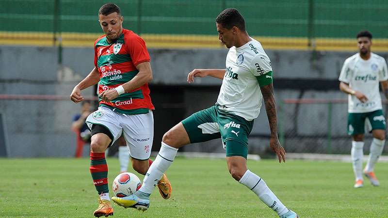 Paulista Sub-20: Palmeiras empata com Portuguesa no jogo de ida das quartas-de-final.