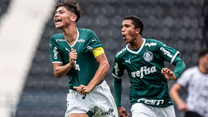 Paulista Sub-15: Palmeiras vence SCCP fora de casa no primeiro jogo da semifinal.