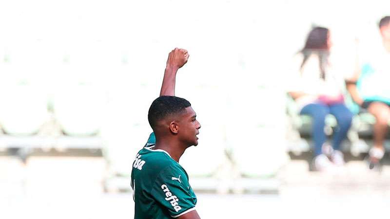 Com dois gols, Luis Guilherme foi o nome do jogo na vitória do Palmeiras Sub-17.