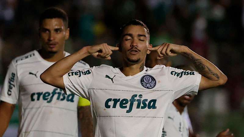 Ruan Ribeiro marca 2 vezes e Palmeiras chega à segunda vitória na Copinha.