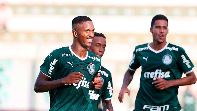 Copinha: Palmeiras resolve no primeiro tempo, goleia Mirassol e avança