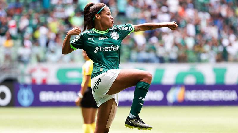 Feminino: Estreantes marcam e Palmeiras goleia Real Ariquemes pelo Brasileirão.