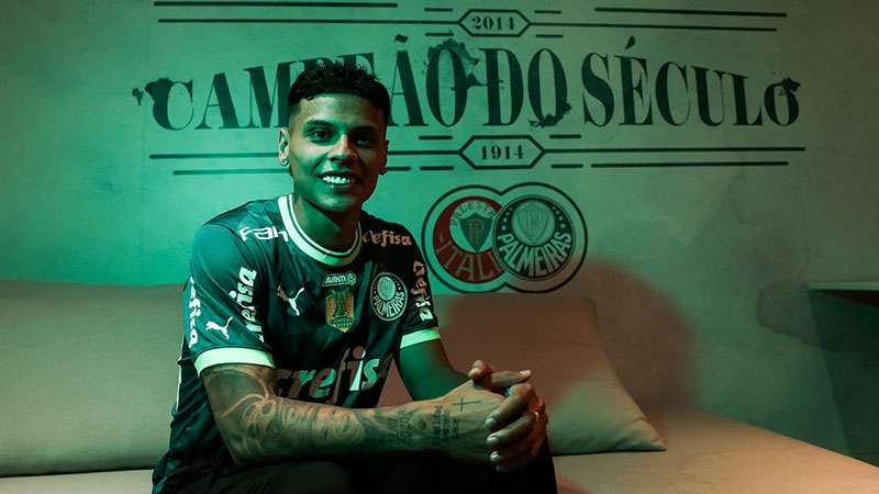Anunciado, Richard Ríos é o 1º reforço do Palmeiras para a temporada 2023.