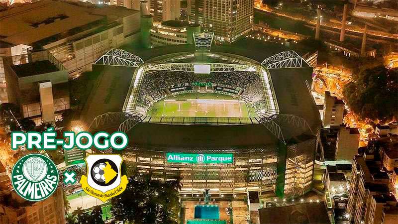 Pré-jogo Palmeiras x São Bernardo