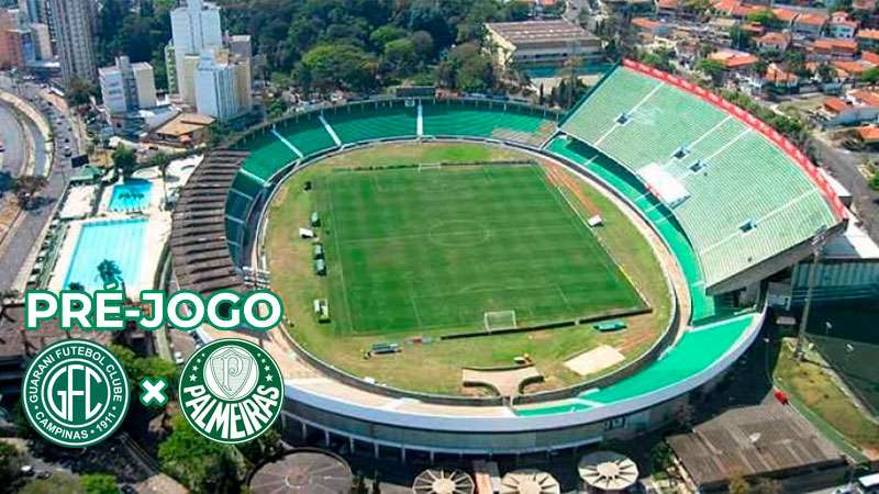 Pré-jogo Guarani x Palmeiras