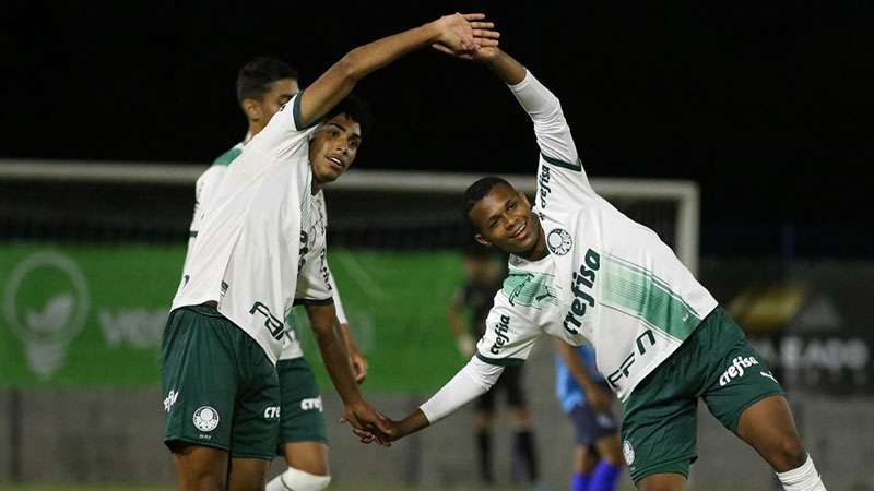 Palmeiras vence Azuriz fora de casa e larga em vantagem na Copa do Brasil Sub-17.