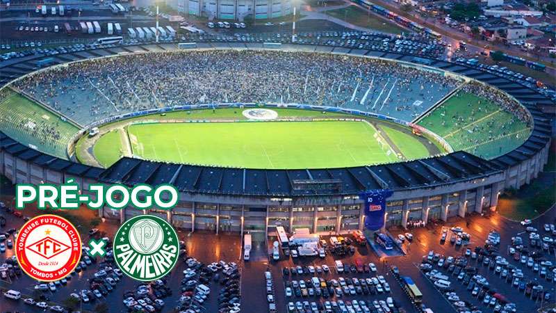 Estádio Parque do Sabiá receberá jogo entre Tombense e Palmeiras